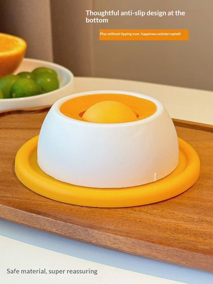 Tip-proof Slow-feeding Pet Toy Plate