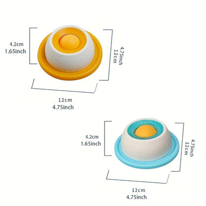 Tip-proof Slow-feeding Pet Toy Plate